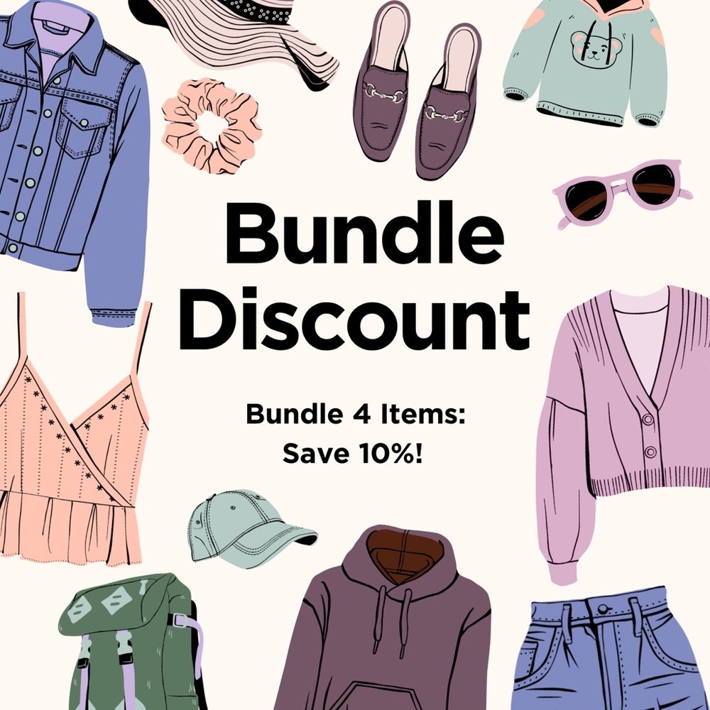 Bundle Discount: Thanks For Shopping!